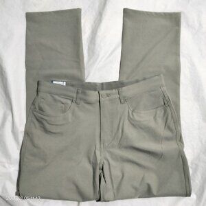 Greg Norman Ultimate 5-Pocket Golf Pants Men’s 32x30 Stretch Sage Green